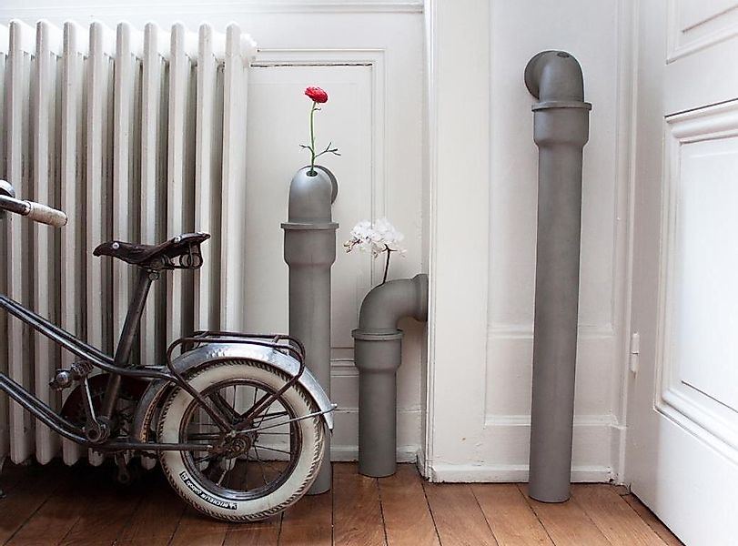 Pipeline Vase Dekoartikel - 87 cm x 16 cm x 11 cm (7 kg) günstig online kaufen