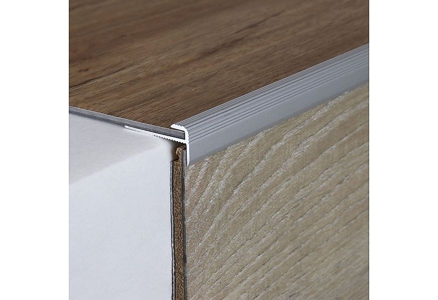 PROVISTON Abschlussprofil Aluminium, 10 x 25 x 900 x 3 mm, Silber, Einfass- günstig online kaufen