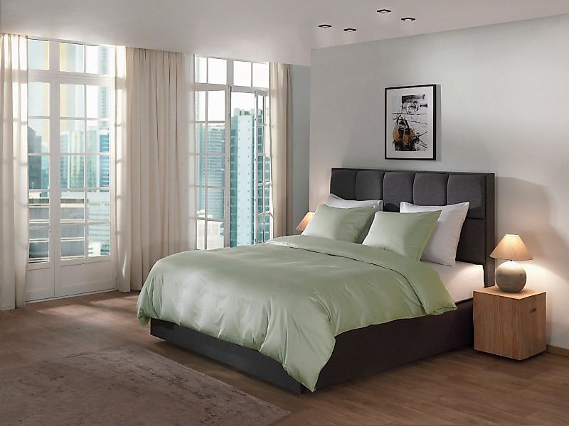 YELLOW Bettwäsche Suite-Dubai, Mako-Satin, 2 teilig, günstig online kaufen