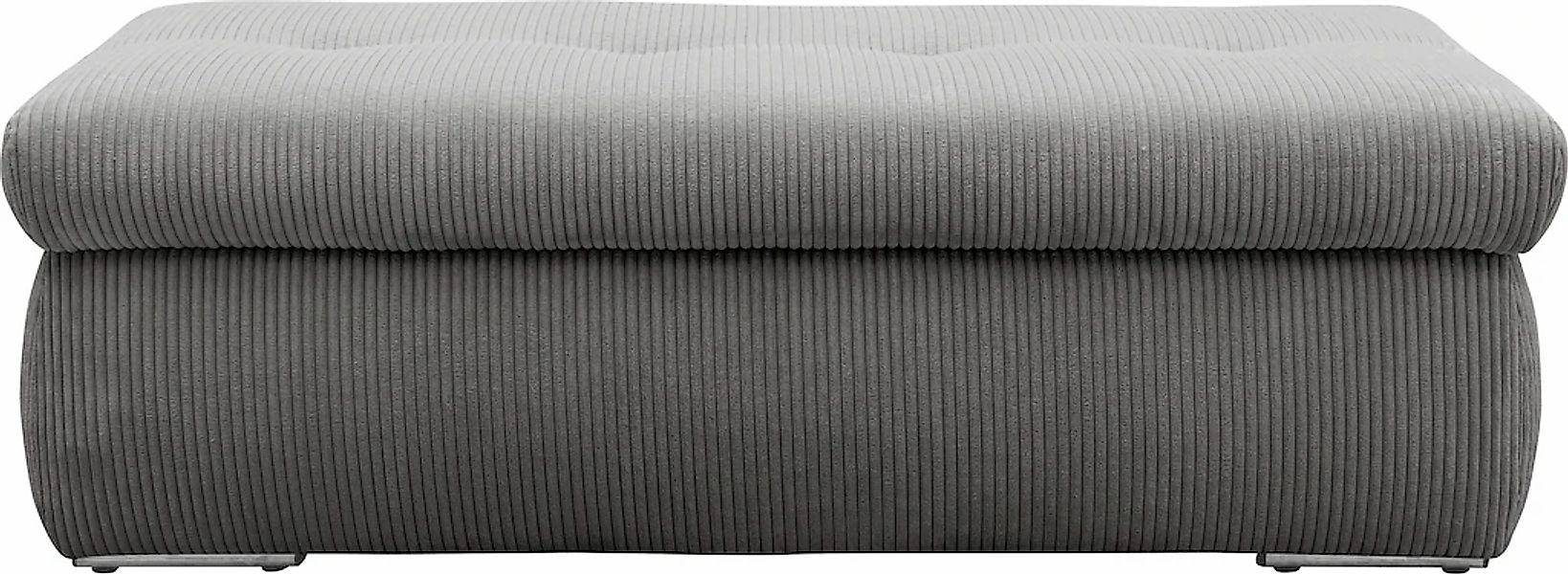 DOMO collection Hocker »NMoric«, mit Stauraumfach, auch in Cord günstig online kaufen