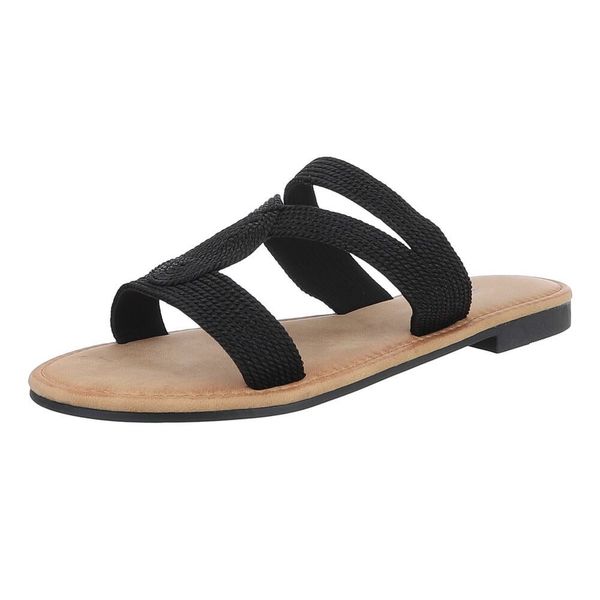Ital-Design Damen Sandalen in Schwarz – günstig online kaufen