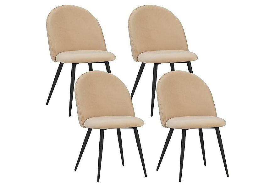 Albatros International Esszimmerstuhl Esszimmer Stühle 4 er Set CAPO, Stuhl günstig online kaufen