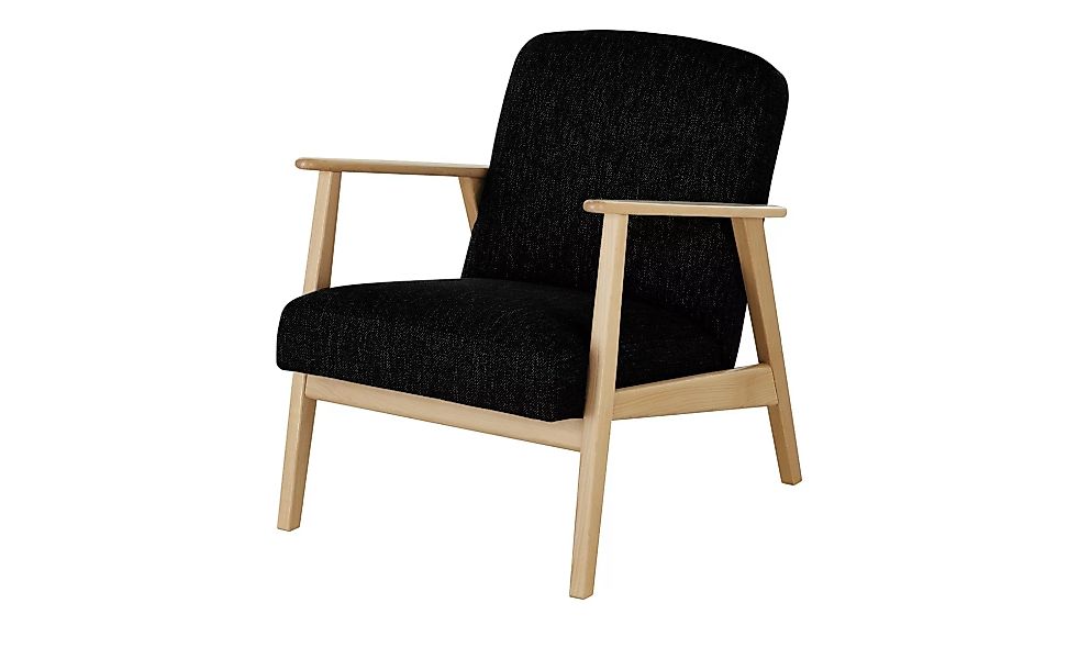 smart Sessel  Rada - schwarz - 64 cm - 76 cm - 83 cm - Polstermöbel > Sesse günstig online kaufen