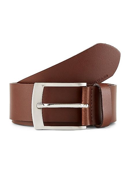 TOM TAILOR Ledergürtel Belts TTANDREW Ledergürtel mit eckiger Dornschließe günstig online kaufen