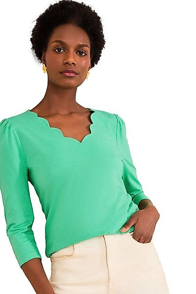 Love & Roses V-Shirt Love & Roses Oberteil mit 3/4-Ärmeln, Regular (1-tlg) günstig online kaufen