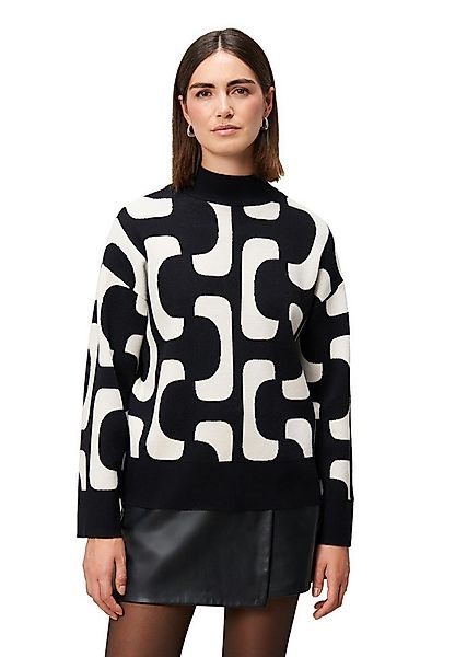 Zero Strickpullover Damen mit Strickmuster (1-tlg) Plain/ohne Details günstig online kaufen