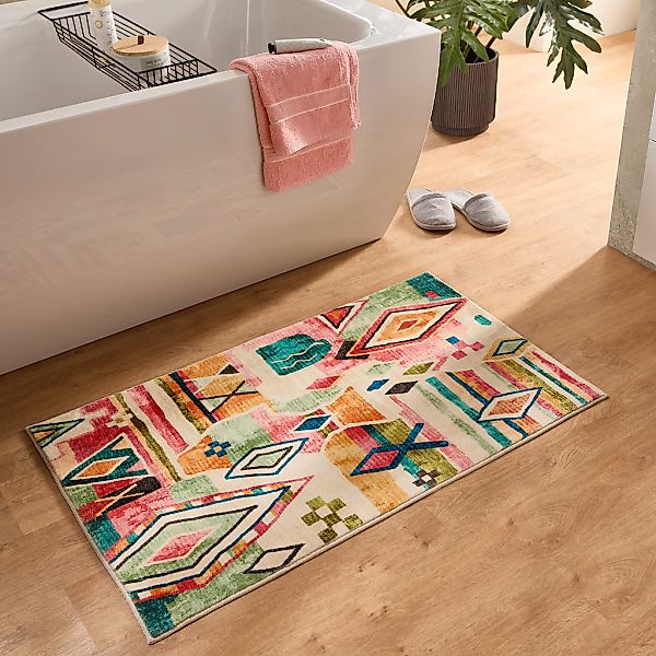 Gino Falcone Badematte "Ariella GF-145" Höhe 7 mm rutschhemmend beschichtet günstig online kaufen