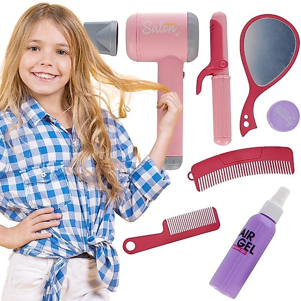 Sarcia.eu Spielzeug-Frisierkoffer Friseur, Schönheitsset für Kinder günstig online kaufen