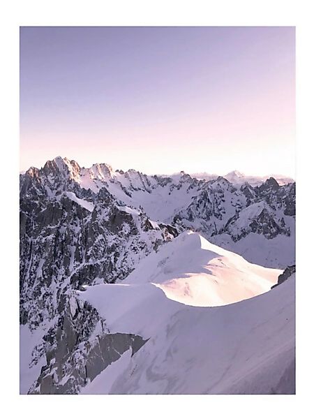Poster / Leinwandbild - Mantika Mont Blanc günstig online kaufen