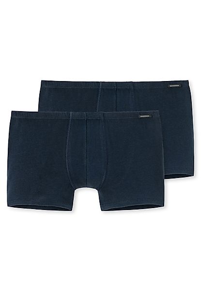 Schiesser Boxershorts "Essentials", (2er Pack), mit angenehm weichem Bund günstig online kaufen