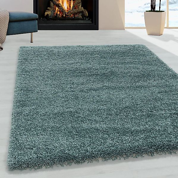 Ayyildiz Teppiche Hochflor-Teppich "SYDNEY 3000" rechteckig 30 mm Höhe Shag günstig online kaufen