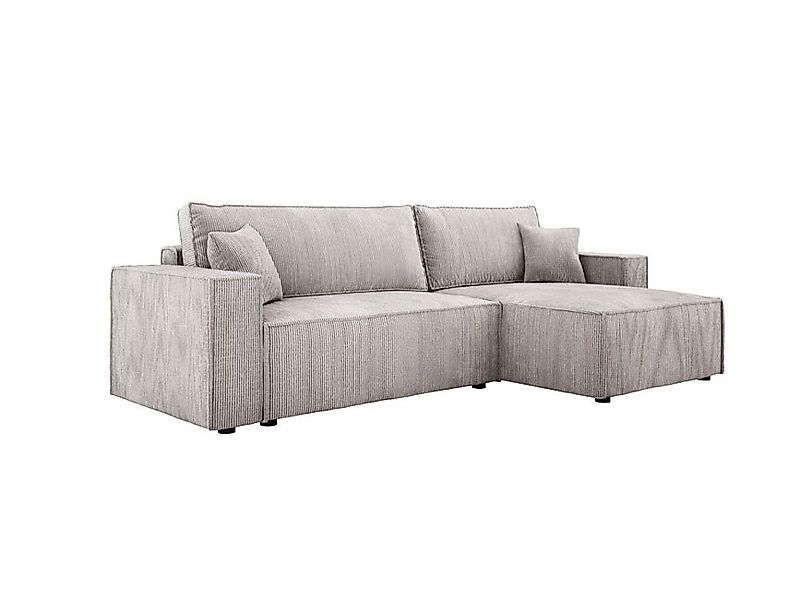 Baidani Ecksofa Sofa Velanova Cord, mit günstig online kaufen