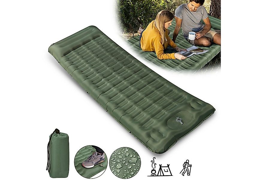 CALIYO Isomatte Outdoor Isomatte Selbstaufblasend, 12CM Aufblasbare Matratz günstig online kaufen