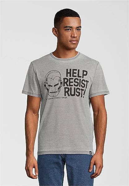 Recovered T-Shirt "Marvel Help Resist Rust" 1 Stk. tlg. mit coolem Marvel-P günstig online kaufen