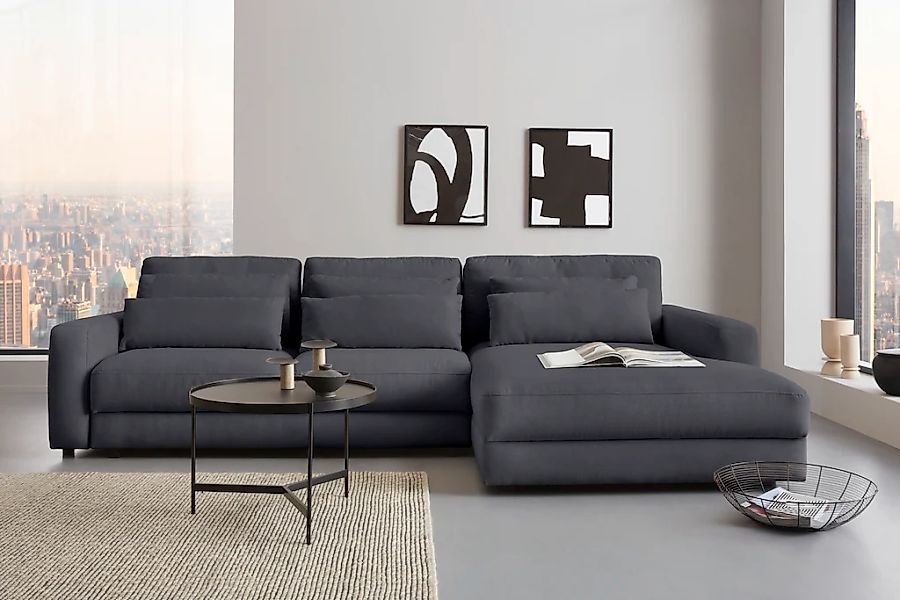 Places of Style Ecksofa "Bloomfield, bequem und elegant, OTTOs Choice, L-Fo günstig online kaufen