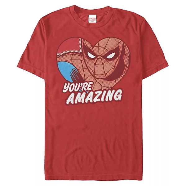 Marvel - Spider-Man - Spider-Man Amazing Man - Valentinstag - Männer T-Shir günstig online kaufen