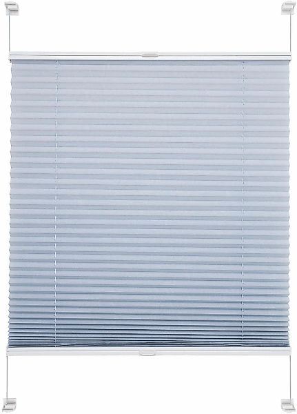 Liedeco Plissee "Pastell" Lichtschutz ohne Bohren verspannt Klemmfix-Plisse günstig online kaufen