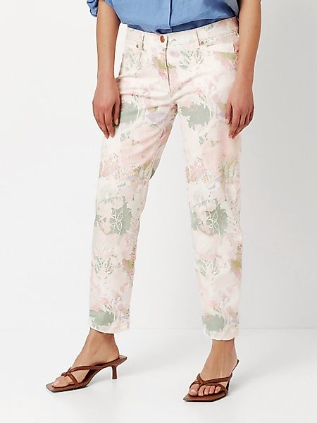 TONI 7/8-Jeans Perfect Shape mit floralem günstig online kaufen