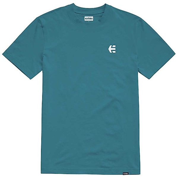 Etnies Team Embroidery Wash Kurzärmeliges T-shirt M Teal günstig online kaufen