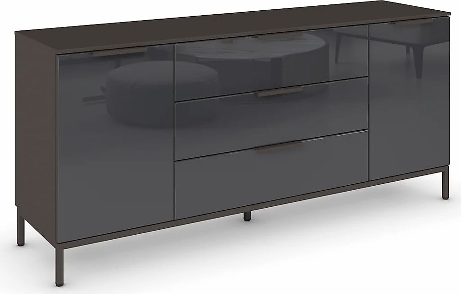 rauch Kombikommode "Kommode Türkommode Sideboard Kombikommode FLIPP mit Gla günstig online kaufen