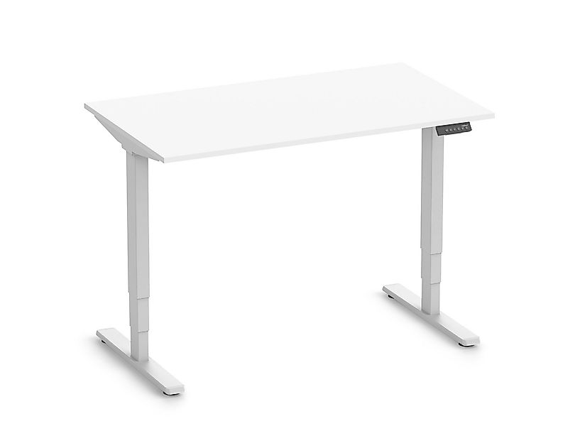 Ergolutions Schreibtisch FOKUS elektrisch höhenverstellbarer Schreibtisch, günstig online kaufen