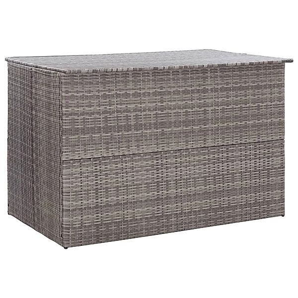VidaXL Gartenbox Grau 150x100x100 cm Poly Rattan günstig online kaufen