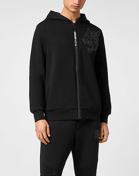 PLEIN SPORT Kapuzensweatjacke Sweatjacke mit Kapuze günstig online kaufen