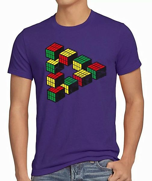 style3 T-Shirt Cube Big Bang Sheldon Escher Cooper Penrose Dreieck Würfel T günstig online kaufen