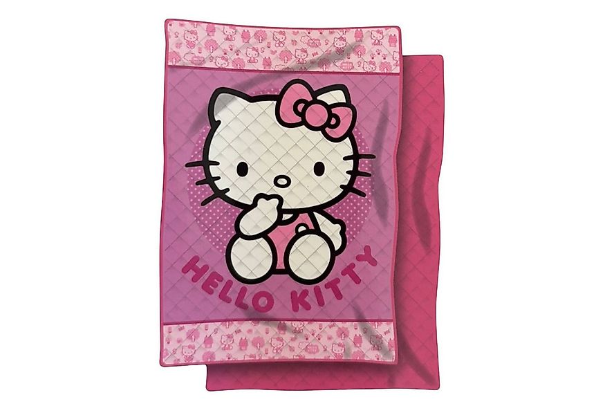 Hello Kitty Tagesdecke Steppdecke Bettdecke 250x150 cm für Mädchen günstig online kaufen