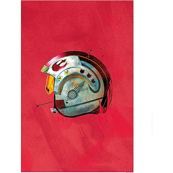 Komar Bild "Star Wars Classic Helmets Rebel Pilot" Star Wars 1 Stk. tlg. Wa günstig online kaufen