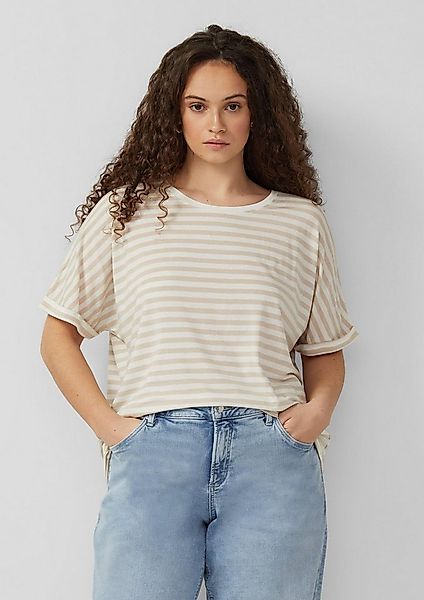 QS Kurzarmshirt T-Shirt T-Shirt mit Fledermausärmeln im Loose Fit günstig online kaufen