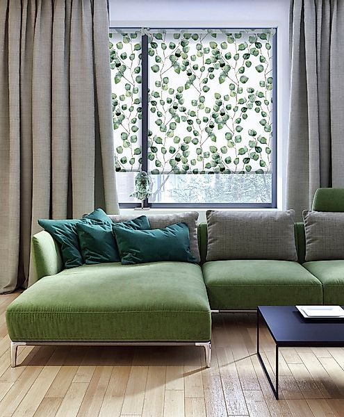 Seitenzugrollo Easyfix Rollo Digiprint, GARDINIA, blickdicht, günstig online kaufen