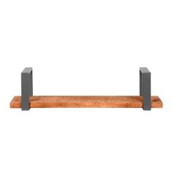 Wandboard rustikal aus Massivholz Stahl günstig online kaufen