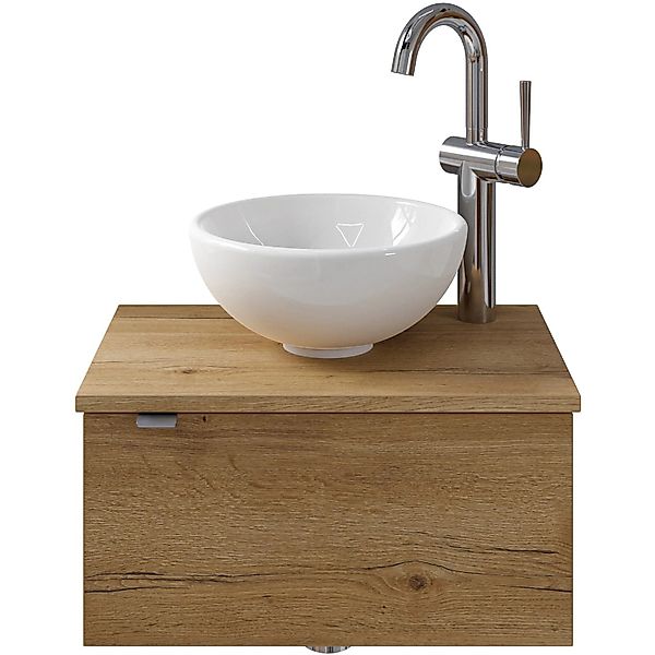 Pelipal Einzelwaschtisch Serie 6915 51 cm Eiche mit Softclose günstig online kaufen