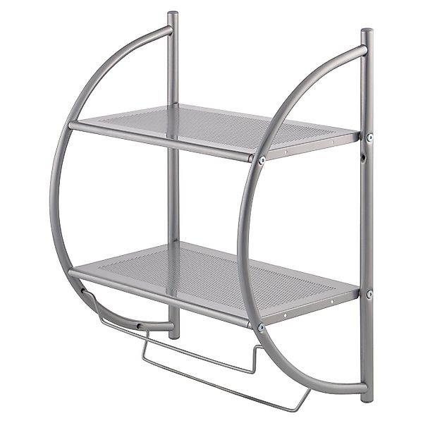 bremermann Handtuchhalter Badezimmerregal 2in1, 2 Ablagen, 2 Handtuchhalter günstig online kaufen