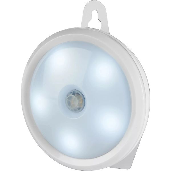 OBI LED-Sensorlicht mit Nachtlichtfunktion Weiß 0,5 W günstig online kaufen