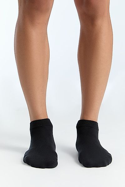 Evermind Socken Unisex Sockchen, Schwarz (Paar) günstig online kaufen