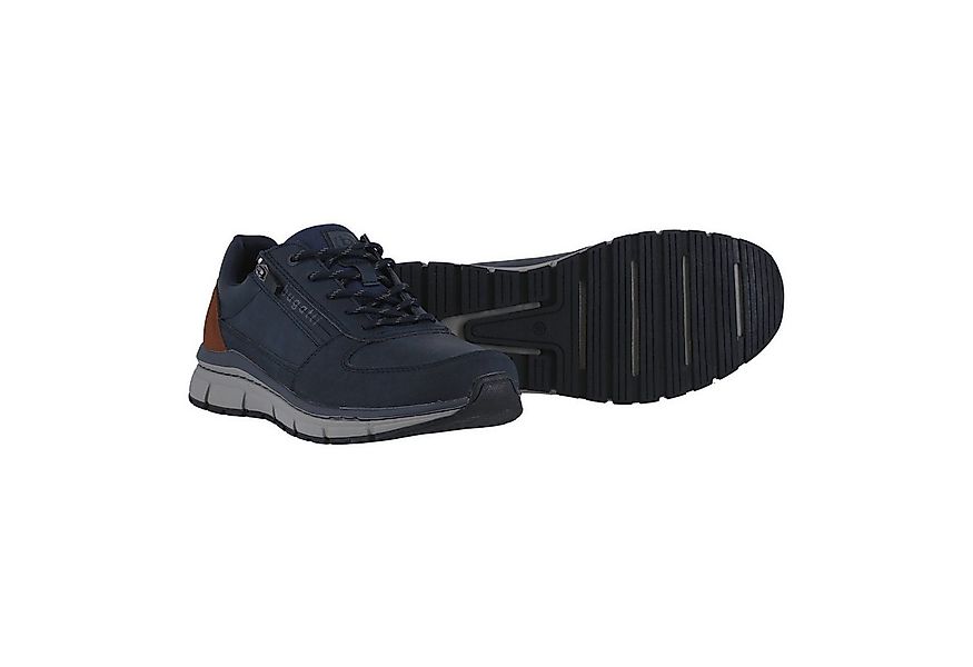 bugatti AOS 2025 (Schriftzug,Reissverschluss) navyblau Herren Sneaker günstig online kaufen