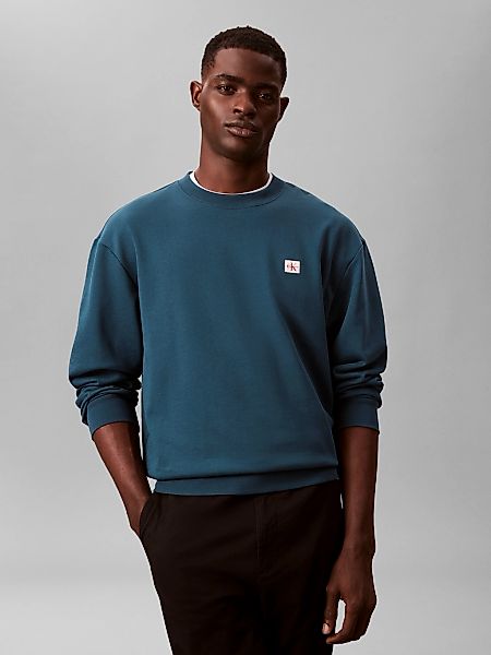Calvin Klein Jeans Sweatshirt "400GSM TRRY BDG CRWN" günstig online kaufen