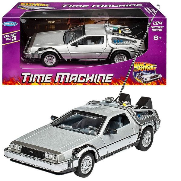 Welly Spielzeug-Auto Auto Delorean DMC Zeitmaschine günstig online kaufen