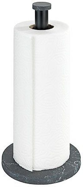WENKO Küchenrollenhalter "Modell Marmor", freistehender Papierrollenhalter günstig online kaufen