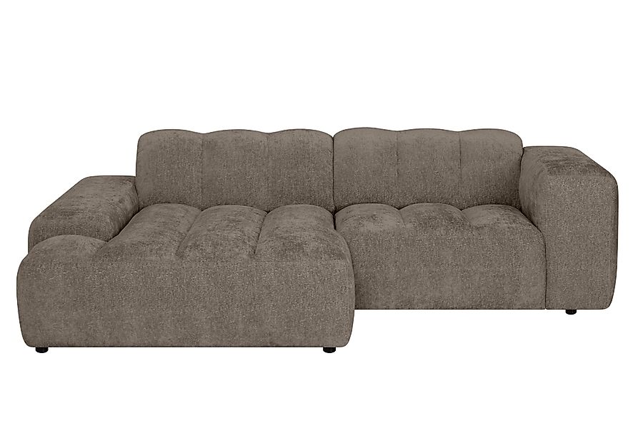 NADUVI Collection | Ecksofa Sandro links 2,5-Sitzer Chenille günstig online kaufen
