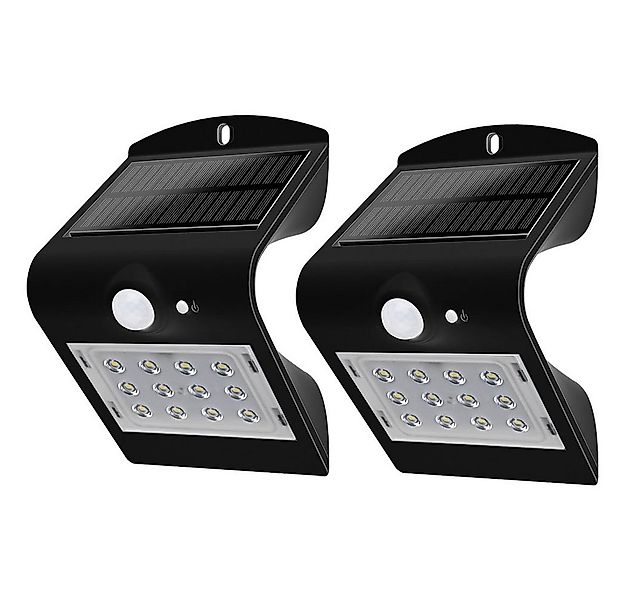 V-TAC LED Solarleuchte, LED-Leuchtmittel fest verbaut, Neutralweiß, 2er LED günstig online kaufen