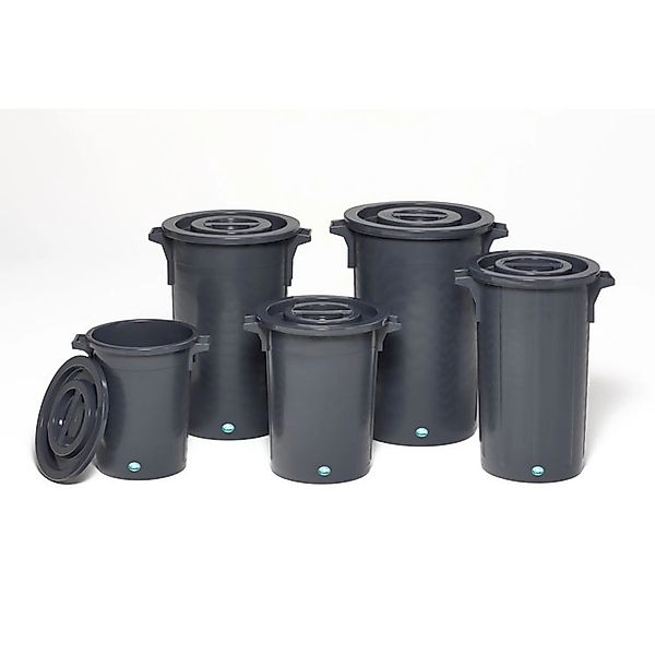 PROREGAL Robuster Abfallsammler Mit Deckel Stapelbar 75 Liter HxBxT 66 x 47 günstig online kaufen