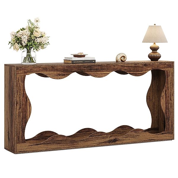 Tribesigns Konsolentisch 160cm Langer Eingangstisch, Sofa-Konsolentisch, günstig online kaufen