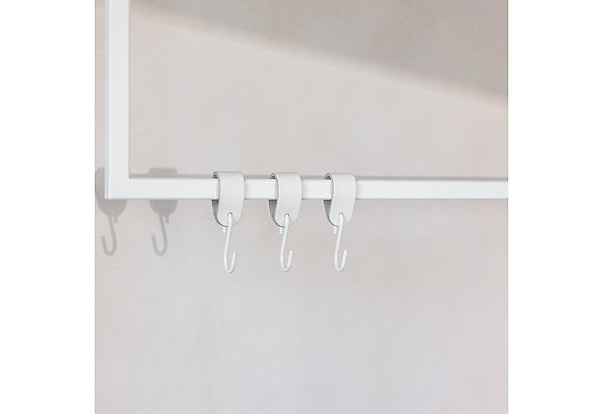 Metallbude Garderobenhaken LEDER S-HAKEN (3 St) günstig online kaufen