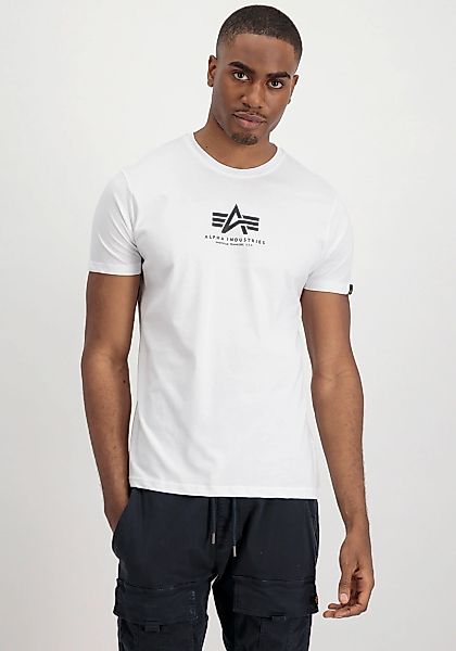 Alpha Industries T-Shirt "Alpha Industries Men - T-Shirts Basic T Mid Logo" günstig online kaufen