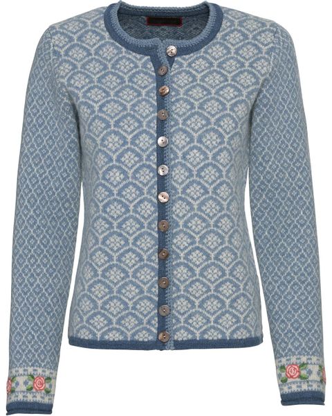 Reitmayer Strickjacke Jacquard-Strickjacke günstig online kaufen