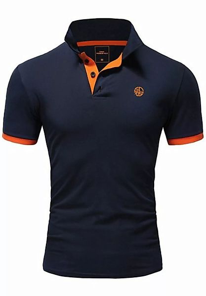 SOULSTAR Poloshirt MPROUND Herren Kurzarm T-Shirt Polo Hemd günstig online kaufen
