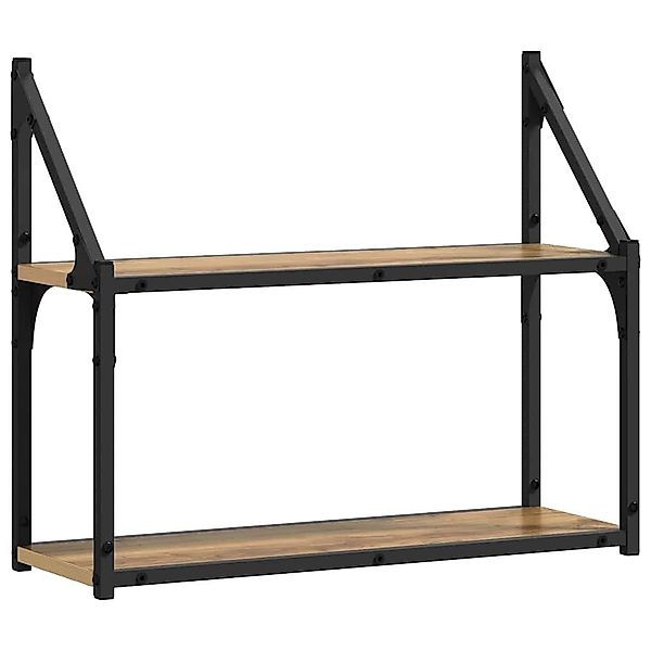 vidaXL Regal Wandregal Eiche handwerklich 60 günstig online kaufen